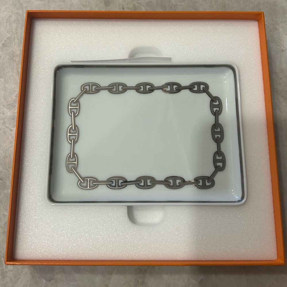 BNIB Hermès Chain D’Ancre Sushi Platter Discontinued - Picture 3 of 5